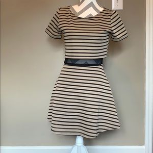 Tan & Black Style Unlimited Dress